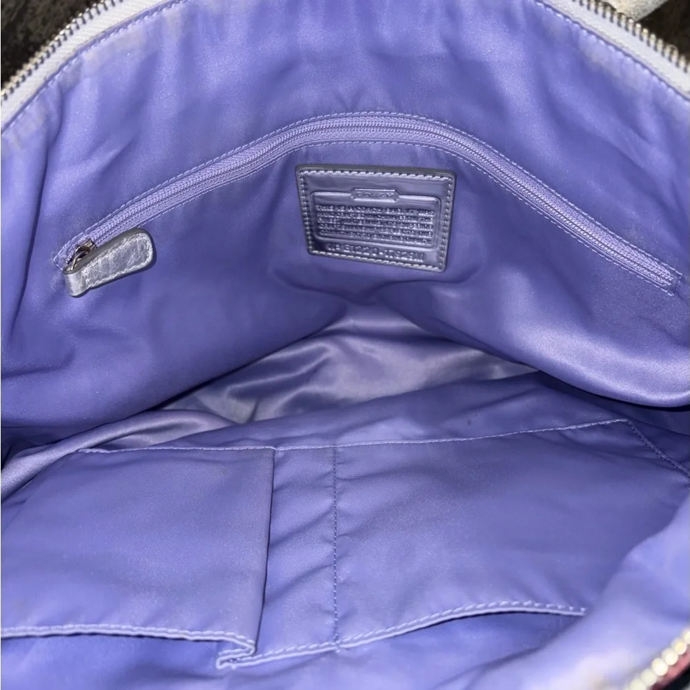 Coach Poppy Multicolor Tote Bag